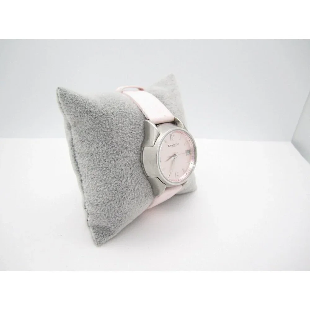 Women Kenneth Cole New York Quartz WR Analog 34mm Dial Causal  Pink Watch (F844)